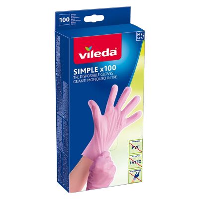 Rękawice Simple 100 szt. M/L VILEDA