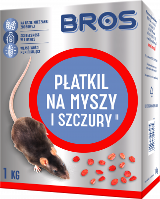 Płatki na myszy i szczury 1 kg BROS