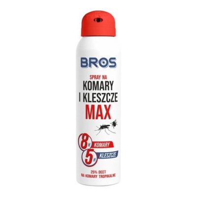 Preparat odstraszający Bros Spray Max na komary max 90 ml