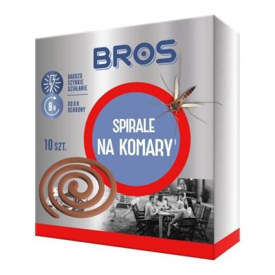 Spirale na komary Bros 10 szt.