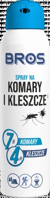 Spray na komary i kleszcze 90ml BROS