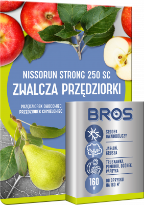 Środek owadobójczy Nissorun Strong 250 SC zwalcza szkodniki 5 ml BROS
