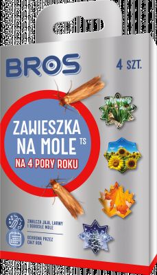 Zawieszka na mole 4 pory roku 4 szt. BROS