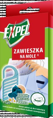 Zawieszka na mole zapach świeżego prania EXPEL