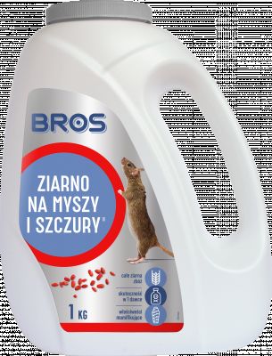 Ziarno na myszy i szczury 1 kg BROS