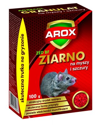 Ziarno na myszy i szczury 100 g AROX