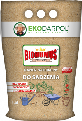 Nawóz naturalny do sadzenia 1 kg  BIOHUMUS EXTRA