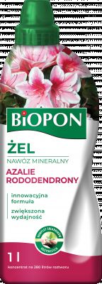 Żel nawóz mineralny do rododendronów, azalii i różaneczników 1 L BIOPON