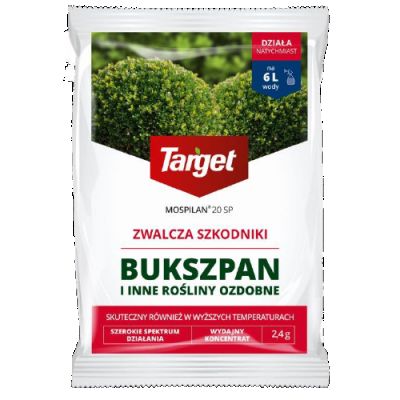 Środek owadobójczy Mospilan 20 SP - bukszpan 2,4 g TARGET