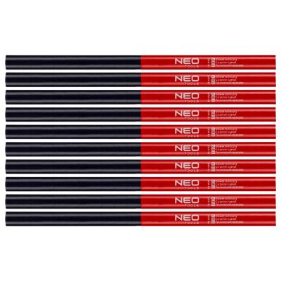 Ołówek techniczny czerwono-niebieski 12 sztuk NEO