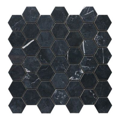 Mozaika Ultimate Marble GoodHome 30 x 30 cm black