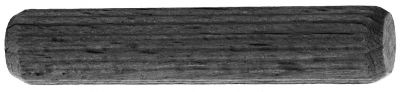 Kołki drewniane ryflowane 10x60 mm  HSI