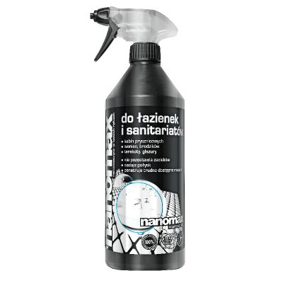 Płyn do łazienek i sanitariatów, 1000 ml, Nanomax DNN0210 DPM SOLID