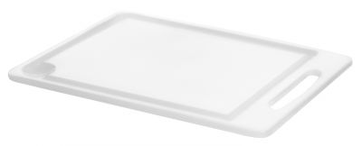 Deska kuchenna 35x25x0,8 cm biała PLAST TEAM