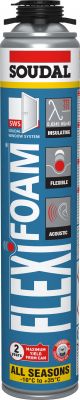 Pianka montażowa  Flexifoam Clic & Fix 750 ml SOUDAL