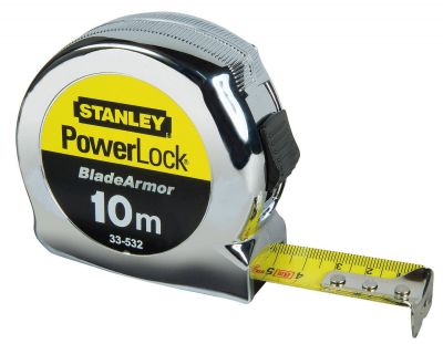 Taśma miernicza Stanley PowerLock BladeArmor 10m x 25mm