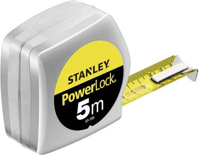 Taśma miernicza Stanley PowerLock chromowana obudowa 5m x 25mm