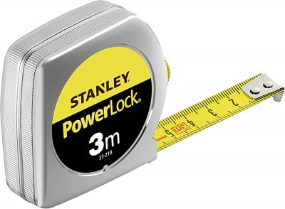 Taśma miernicza Stanley PowerLock metalowa obudowa 3m x 12,7mm