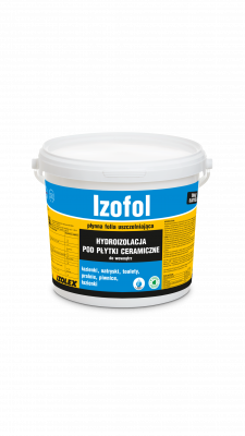 Folia uszczelniająca do wnętrz pod okładziny ceramiczne Izofol 12 kg płynna IZOLEX