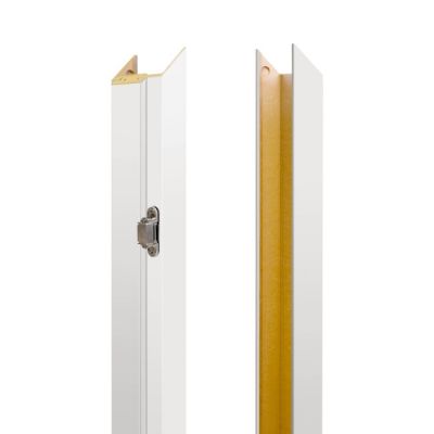 Baza ościeżnicy regulowana 115-135 mm prawa do drzwi bezprzylgowych biała