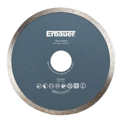 Tarcza diamentowa Erbauer ciągła 115 x 22,2 mm