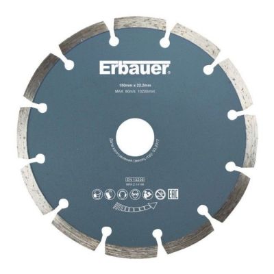 Tarcza diamentowa Erbauer segmentowa 150 x 22,2 mm