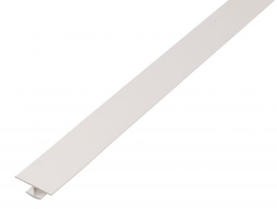 Profil H PVC biały 1000x25x6x10 mm ALBERTS