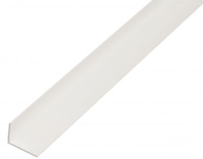 Profil kątowy PVC biały 1000x20x10x1,5 mm ALBERTS