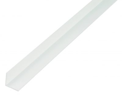 Profil kątowy PVC biały 1000x30x30x2,0 mm ALBERTS
