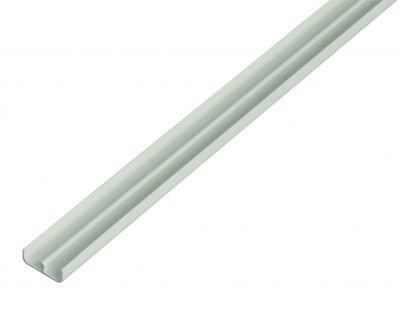 Profil prowadzacy dół PVC biały 1000x6,5x5x16 mm ALBERTS