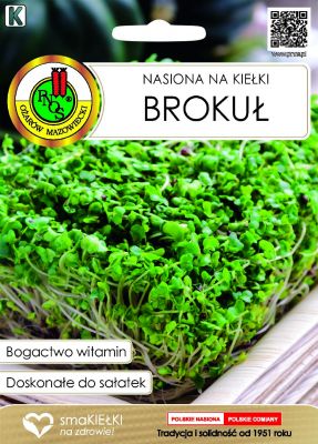 Nasiona na kiełki brokuł 8 g PNOS