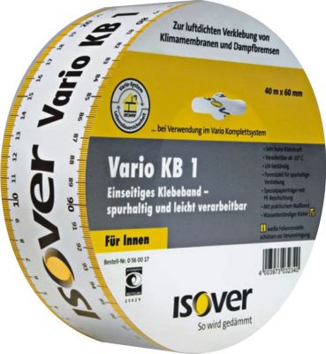 Taśma do folii paraizolacyjnej Vario KB1 60 mm - 40 m ISOVER