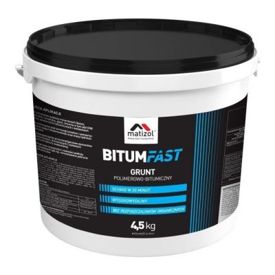 Szybki grunt bitumiczny Matizol Bitumfast 4,5 kg