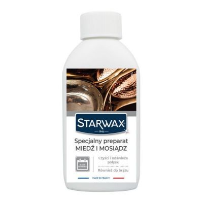 Mosiądz, miedź i brąz czyszczenie i nabłyszczanie Starwax 250 ml