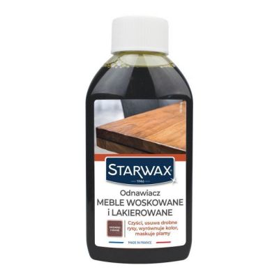 Odnawiacz meble woskowane i lakierowane drewno ciemne Starwax 200 ml