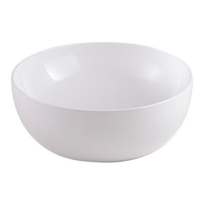 Umywalka nablatowa ceramiczna GoodHome Ondava 38,8 cm biała