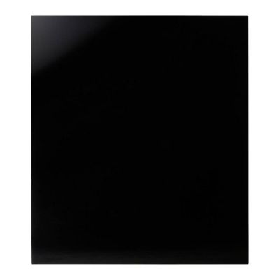 Panel kuchenny szklany GoodHome Nashi 60 cm czarny