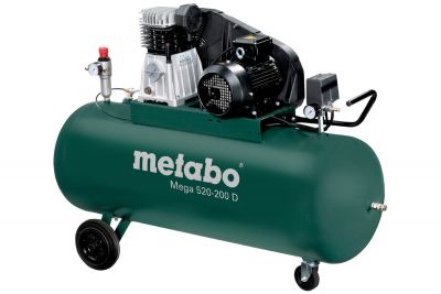 Sprężarka tłokowa Mega 520-200 D 3-fazowa Metabo 601541000