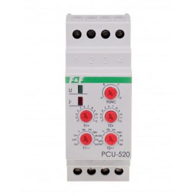 PRZEKAŹNIK PCU-520 230V 0.1S-24H STYKI 2P, T1,T2