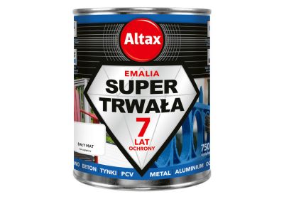 Altax Emalia Super Trwała 0.75 l Biały mat