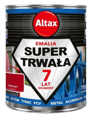 Altax Emalia Super Trwała 0.75 l Czerwony