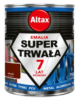 Altax Emalia Super Trwała 0.75 l Mahoń