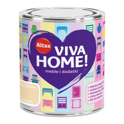 Altax Viva Home 0,75L mleko z miodem - akrylowa emalia renowacyjna