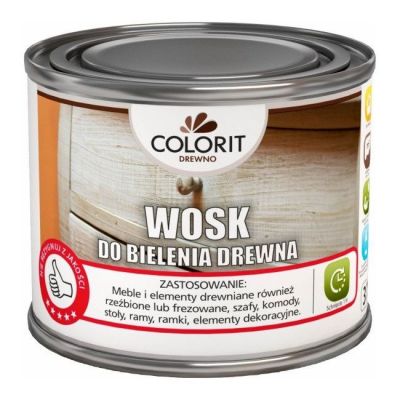 Wosk do bielenia drewna Colorit Drewno 0,375 l