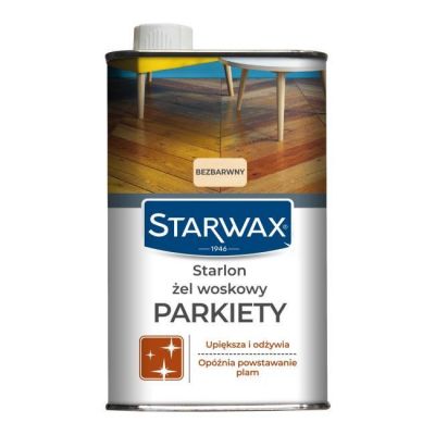 Żel woskowy Starwax Starlon parkiet woskowany 1 l