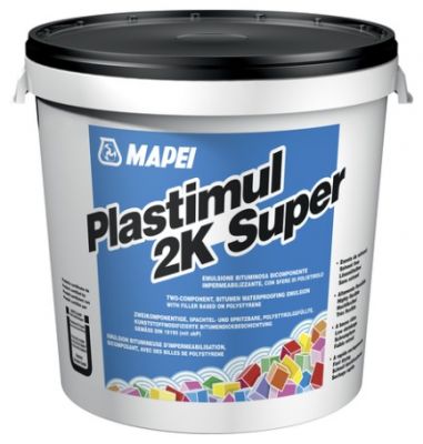 Mapei Plastimul 2K Super 22,9kg - hydroizolacja bitumiczna 2-składnikowa
