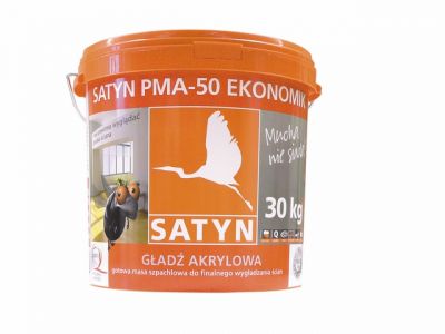 SATYN gładź akrylowa PMA-50 Ekonomik 30kg