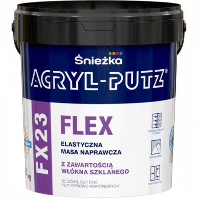 Masa naprawcza Acryl Putz FX23 flex 1,4 kg ŚNIEŻKA