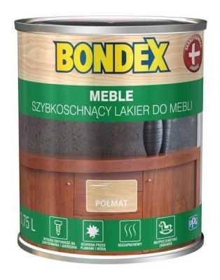 Lakier Bondex bezzapachowy Półmat 0.25 l