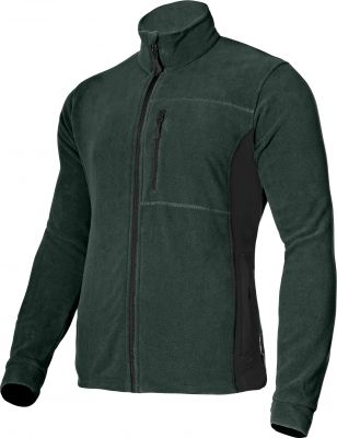 Bluza polarowa zielono-czarna, XL, CE, LAHTI PRO